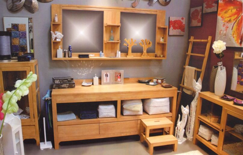 Meuble double vasque salle de bain st quentin – salle de bains ... Meuble colonne double salle de bain