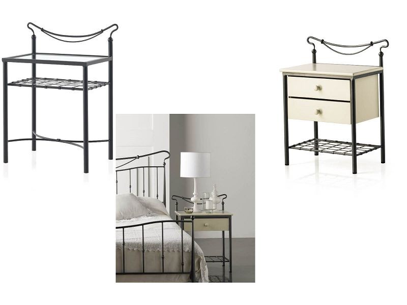 Chevet Mar en fer forgé