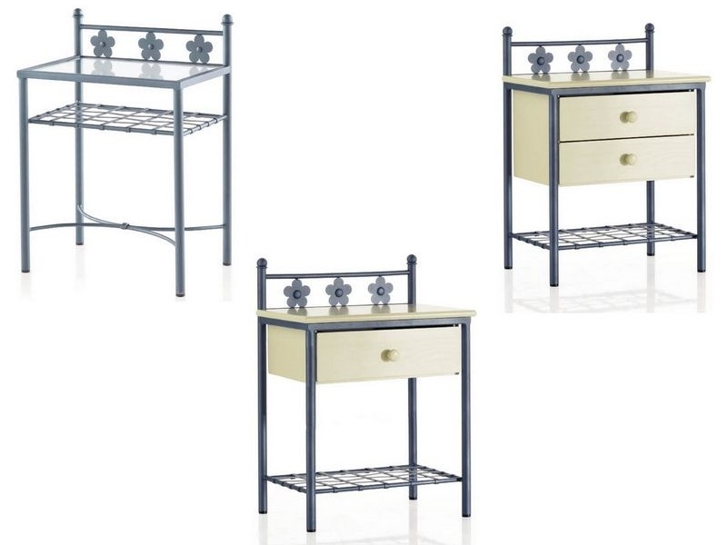 Chevet Venecia en fer forgé