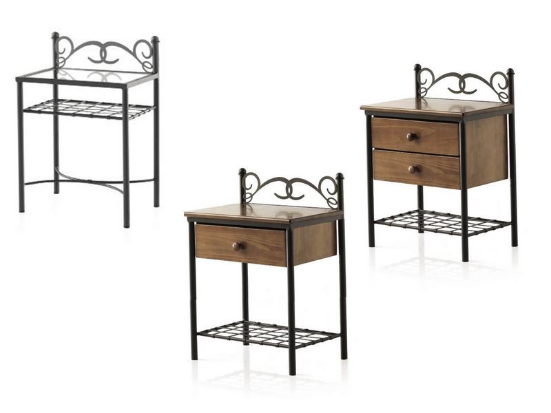 Chevet Lira en fer forgé