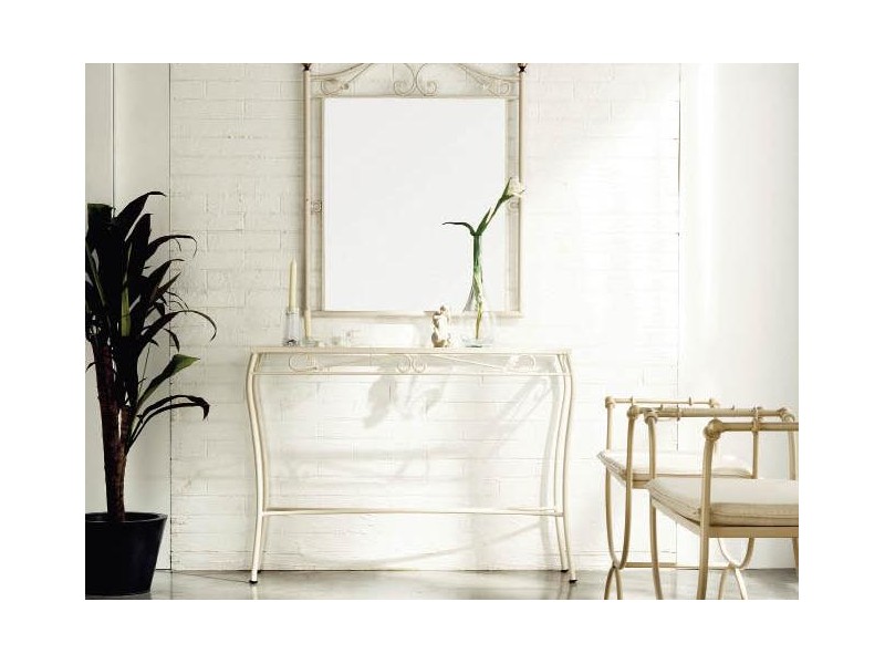 Console Diana en fer forgé