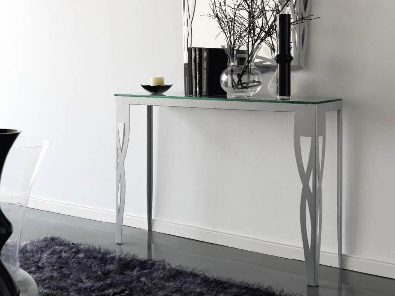 Console Milos en fer forgé