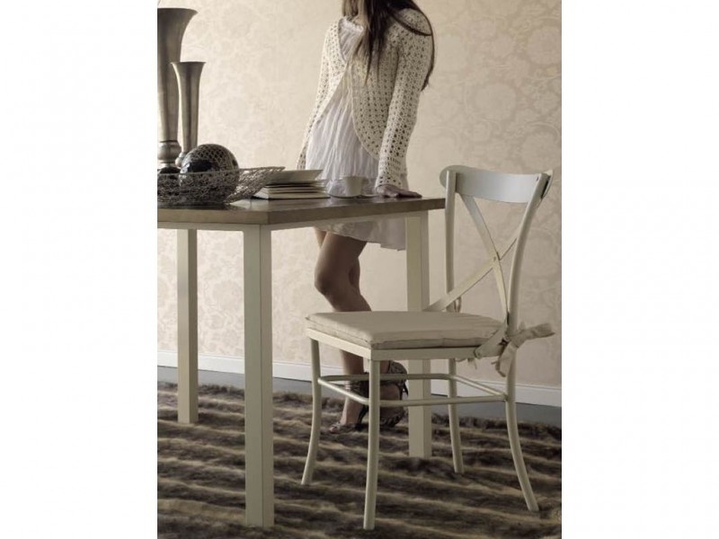 Chaise Manila en fer forgé