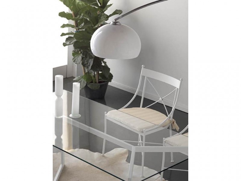 Chaise Paris en fer forgé