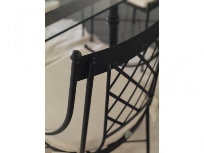 Chaise Marsella en fer forgé