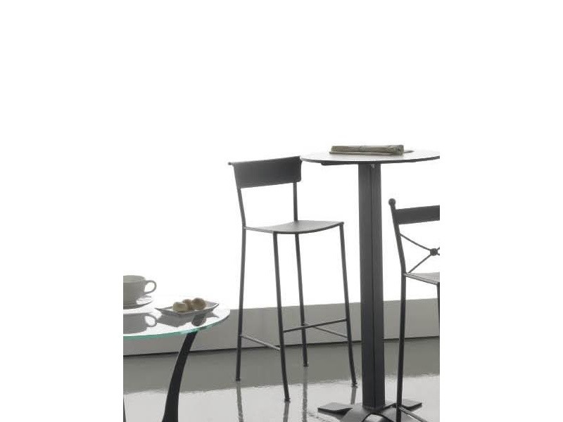 Chaise haute Napoles en fer forgé