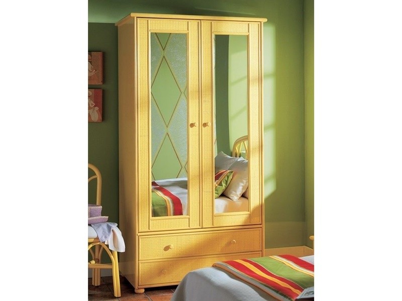 Armoire Zafra en rotin