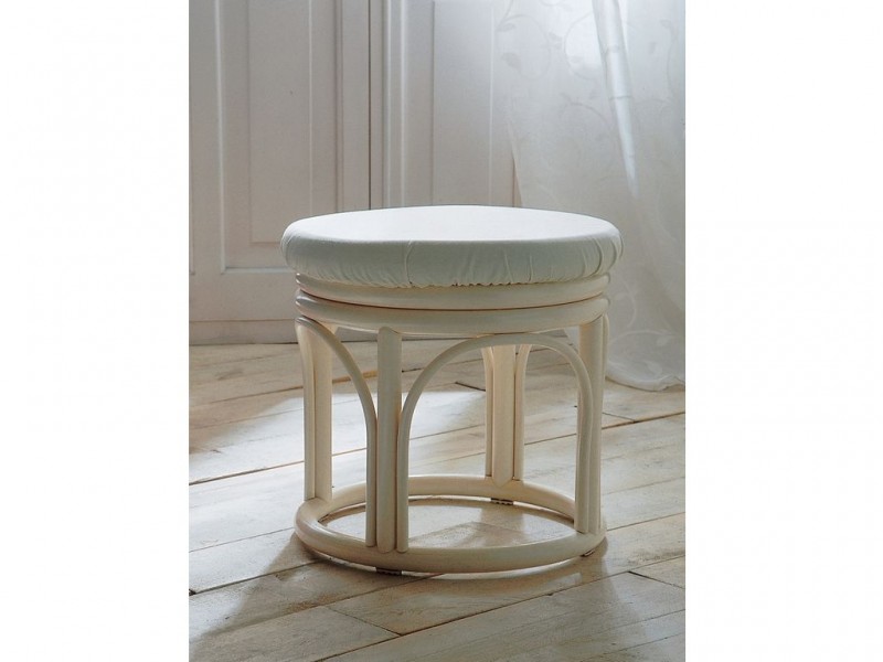 Tabouret Leganès 2 en rotin