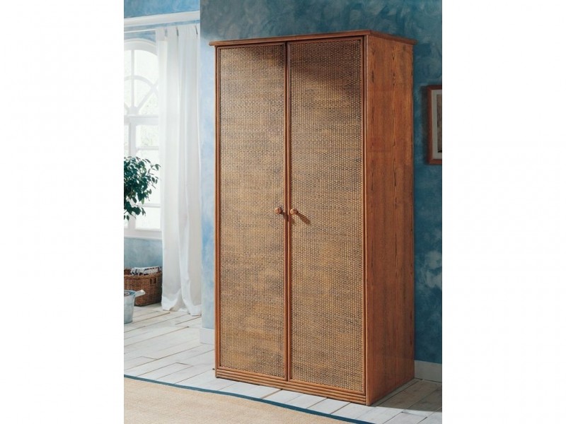 Armoire Hellin en rotin