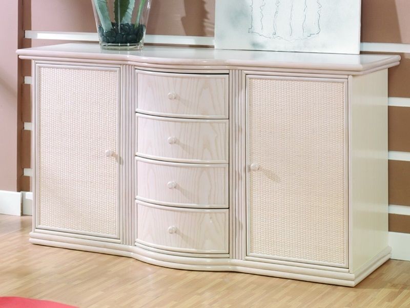 Buffet Ceniza en rotin