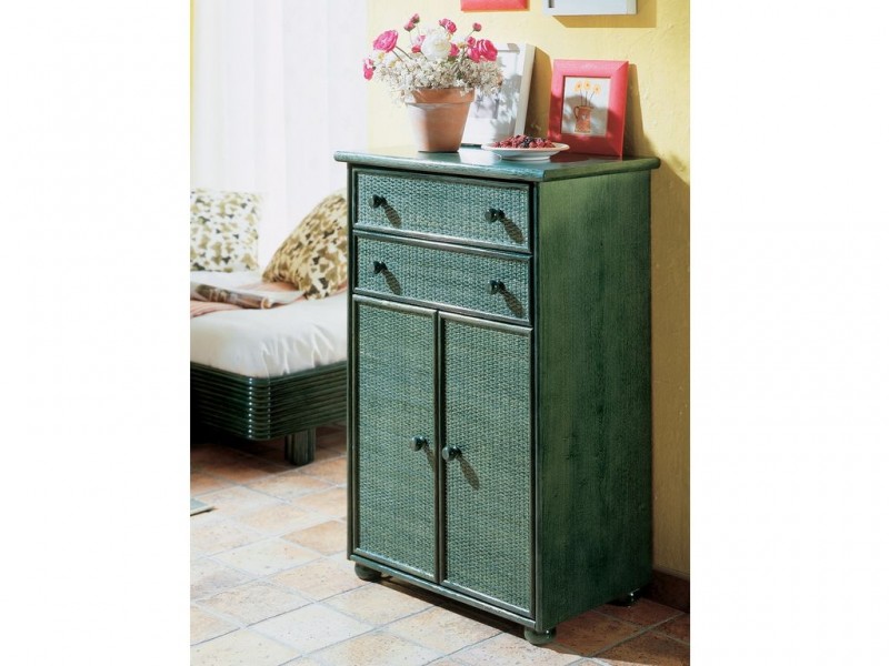 Chiffonnier Gérone en rotin