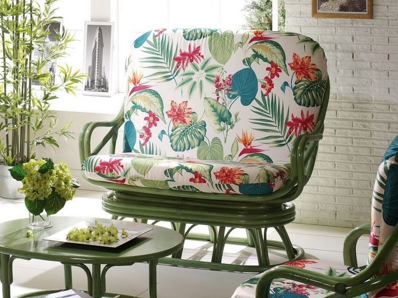 Canapé Lucena en rotin 