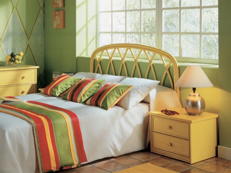 Tête de lit Zafra en Rotin