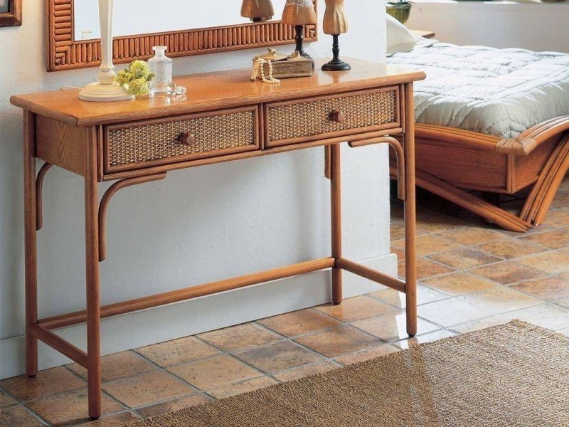 Console Jaén en rotin