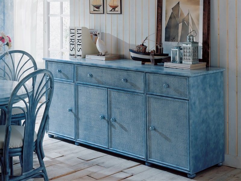 Buffet Valence en rotin