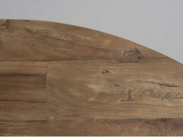 Table basse Santa Ana en bois récupéré ronde