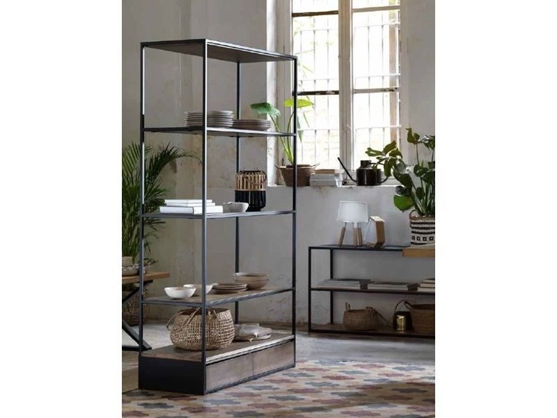 Étagère Virginia en fer forgé