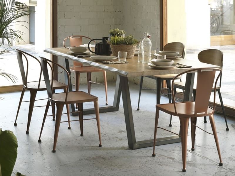 Table de repas Veneto en métal