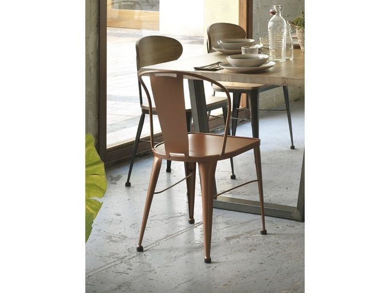 Chaise Roma 2 en métal 