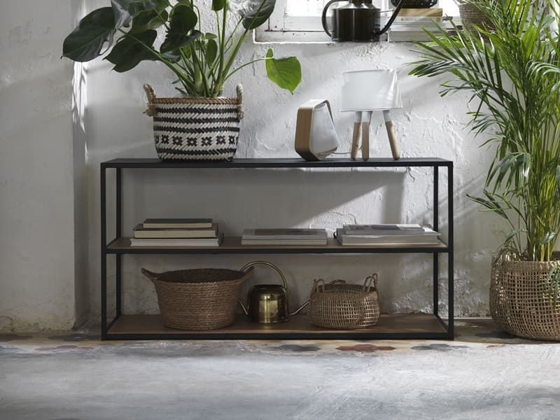 Console Chicago en fer forgé