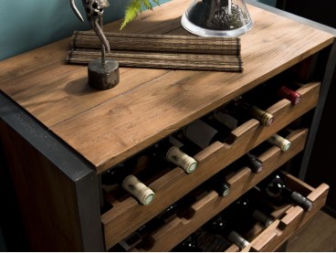 Meuble de rangement vin Santa Ana