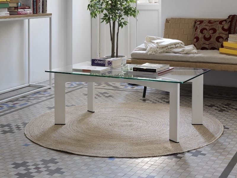 Table basse Paris en fer forgé