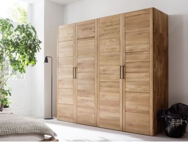 Armoire penderie de rangement bois