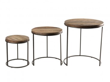 Set de 3 tables d'appoint Santa Ana