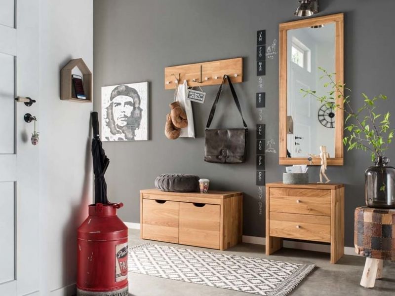 Miroir Nino en hêtre massif