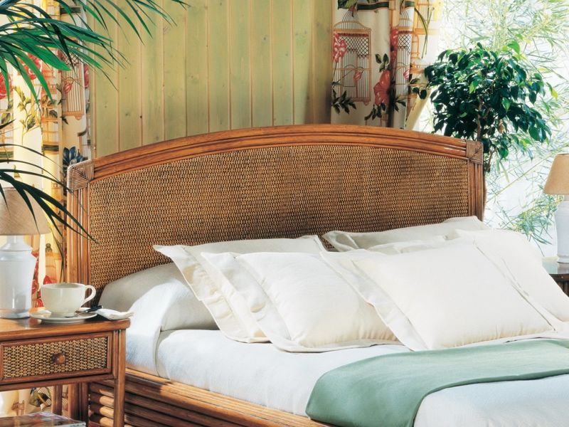 Tête de lit Soria en rotin 