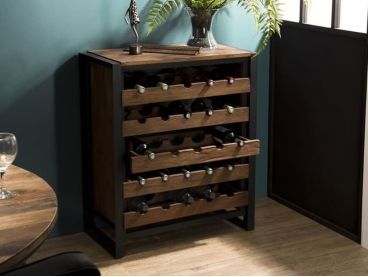 Meuble de rangement vin Santa Ana