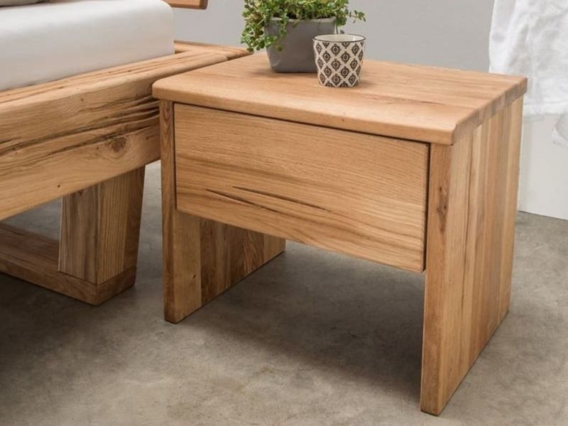 Chevet Arthur 3 en chêne massif