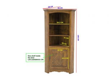 Dimensions meuble d'angle