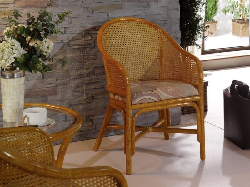 Fauteuil Tolede en rotin