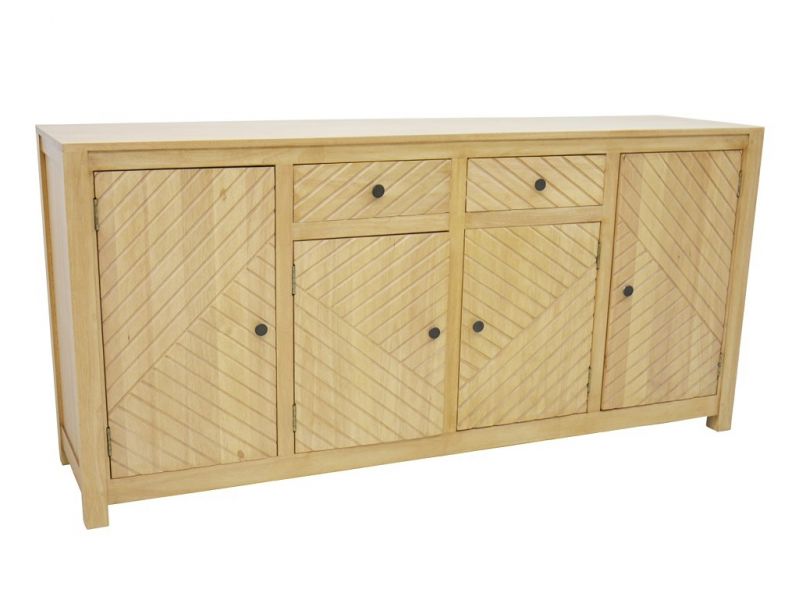 Buffet Fang 2 en hévéa massif