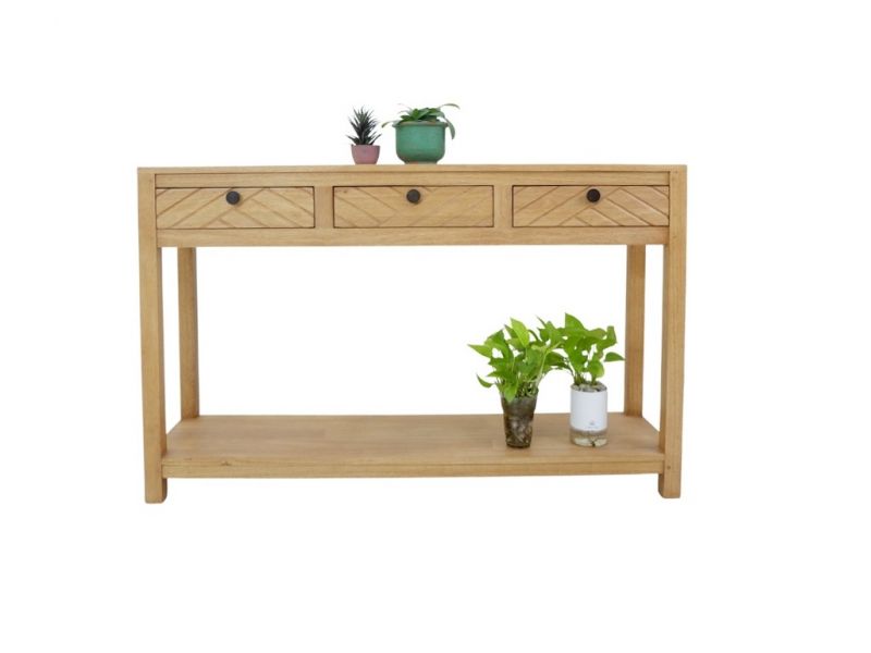 Console Fang 3 en hévéa massif