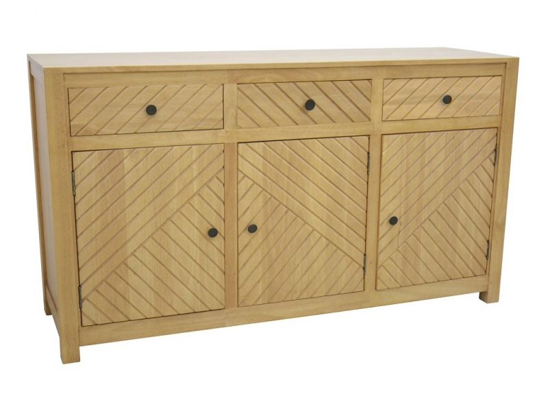 Buffet Fang 3 en hévéa massif