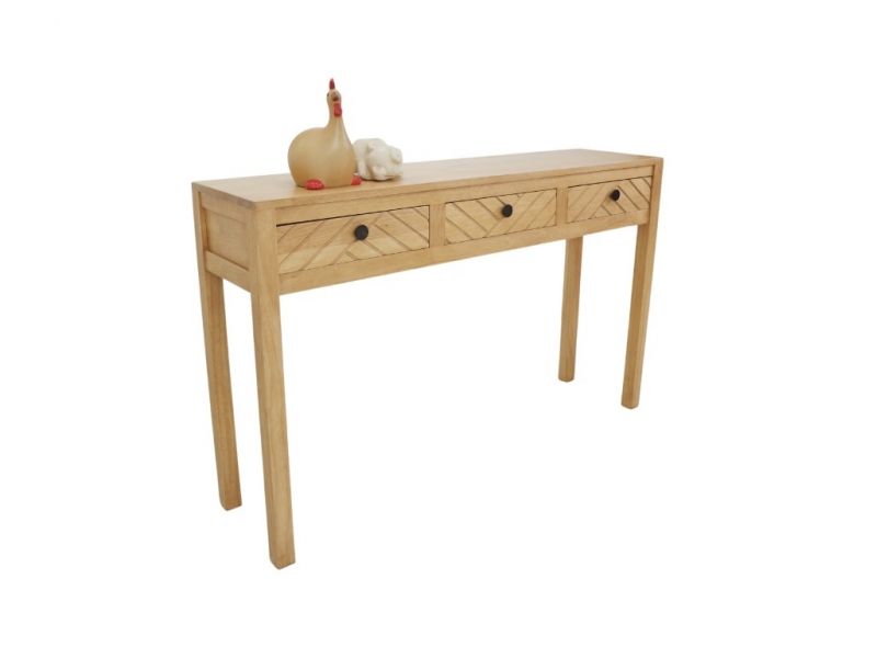 Console Fang 6 en hévéa massif