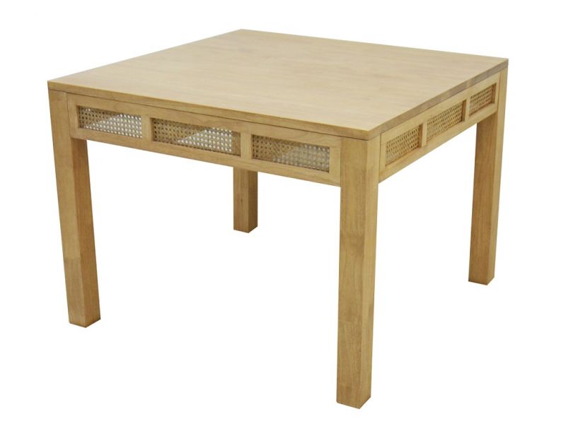 Table de repas Flora 2 en hévéa massif