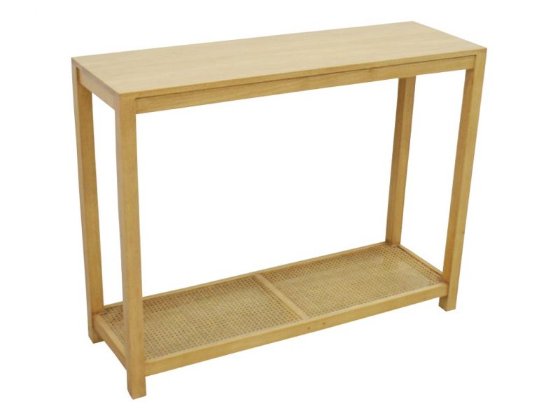 Console Flora en hévéa massif