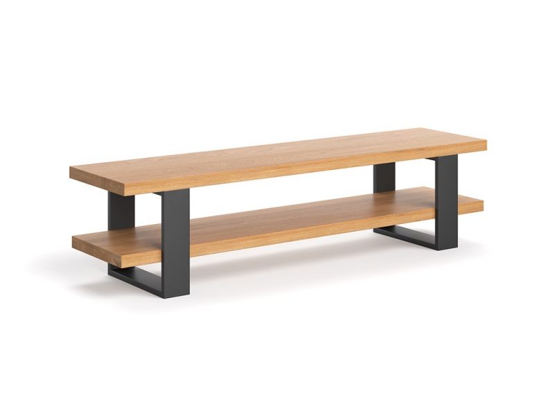 Meuble TV Vancouver en chêne massif