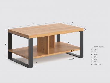 Table basse Rimouski