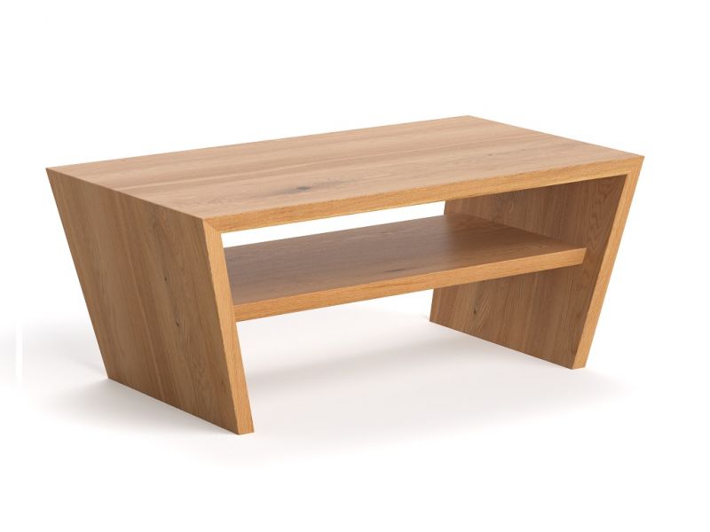 Table basse Ottawa en chêne massif