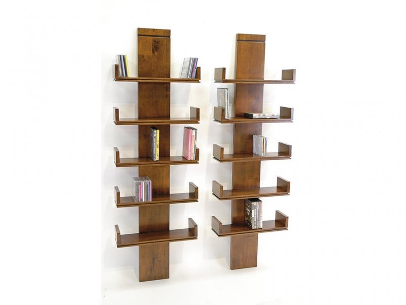 Etagère murale Bangkok en hévéa massif