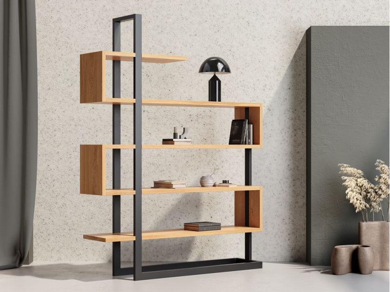 Etagère Montréal en chêne massif 