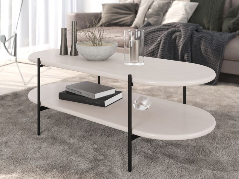 Table basse Amaryllis 3 en hêtre massif 