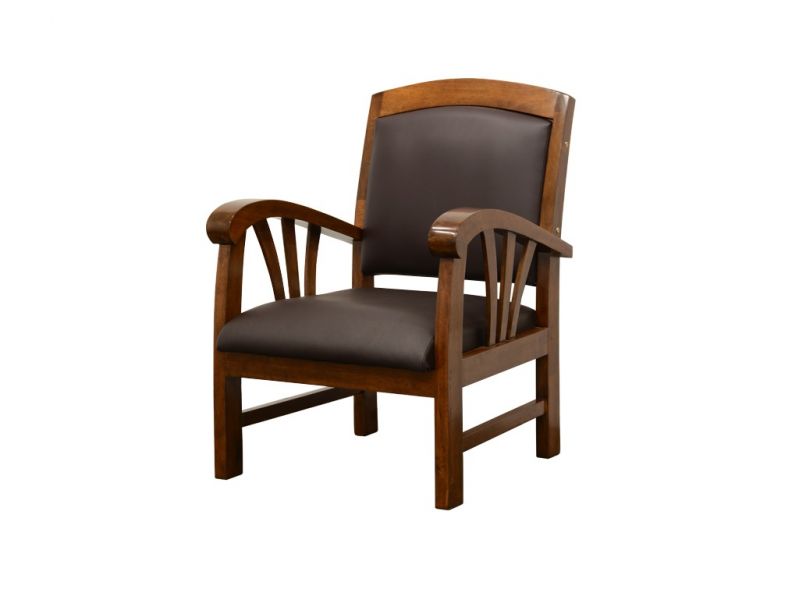 Lot de 2 fauteuils Tango en hévéa massif