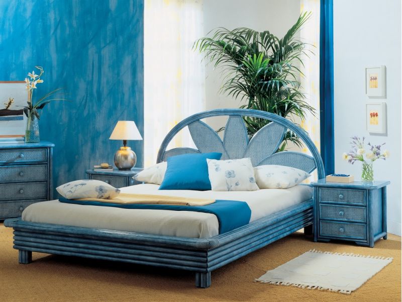 Lit Zagaroza en rotin