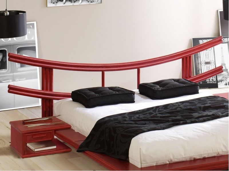 Tête de lit Osaka en rotin