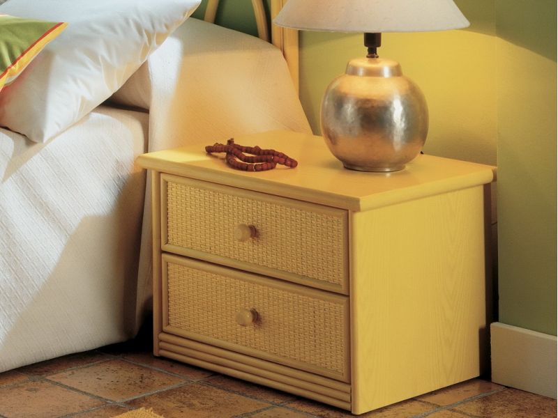 Chevet Zafra en rotin